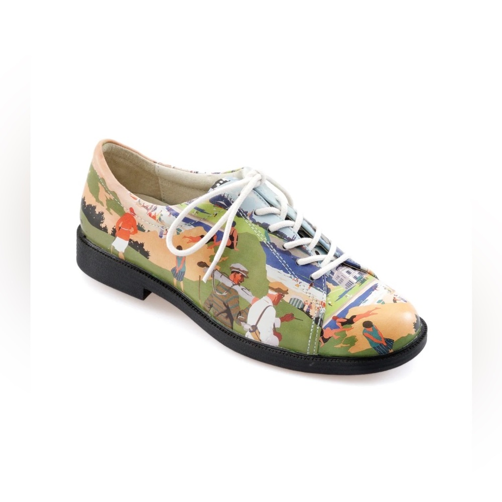 ICON Wearable Art Leather Golf/Walking Shoes